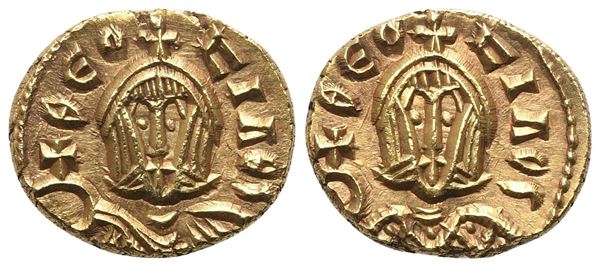 Theophilos (829-842), Tremissis, Syracuse, 831-842; AV (1,76 g; 12,2 mm; 6 h)