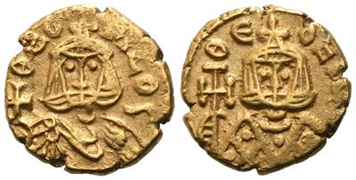 Teofilo (829-842), Solidus — Siria, Siracusa — AV