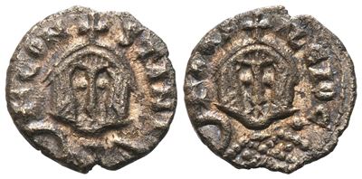 Basilio I (867–886), Tremissis bizantino, Siracusa (EL)
