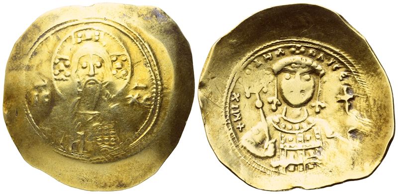 Michael VII, Ducas (1078-1081), Histamenon Nomisma; Constantinople Mint; Av (4,32 G; 26,7 MM; 6 H...