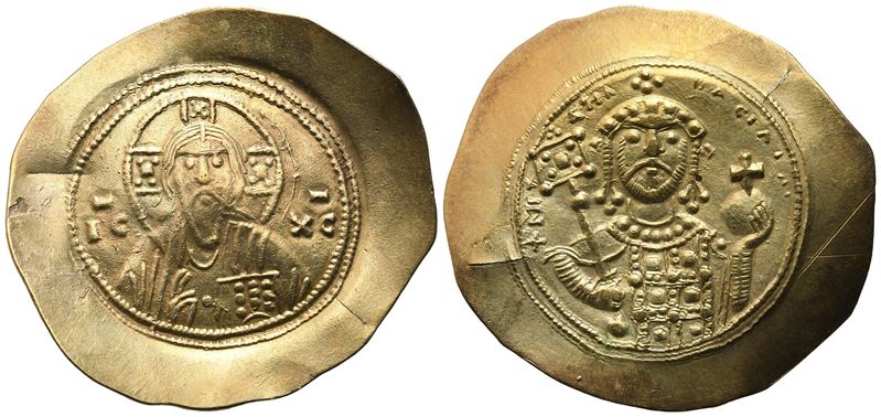 Michael VII Doukas, Histamenon nomisma, Constantinople (AV)