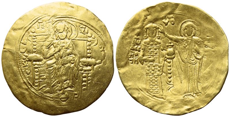 John II Comnenus (ad 1118-1143), Hyperpyron Nomisma, Constantinople;av (4,15 G; 29 MM; 6 H)