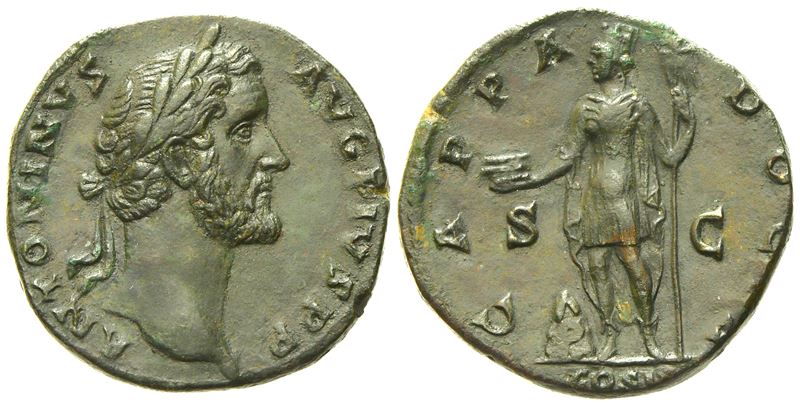 Antoninus Pius (138-161), Sestertius, Rome, Ad 139; Æ (g 23,12; MM 30)
