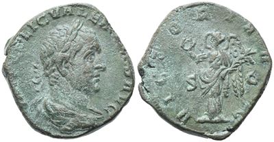 Valerian i (253-260), Sestertius, Rome, 253-256; Æ (22,62 G; 28,6 MM; 6 H)