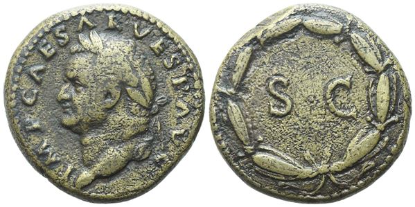 Vespasianus (69-79), As, Commagene/Samosata, 69-70; Æ (6,44 g; 21 mm; 6 h)