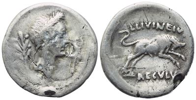 Julius Caesar, Denarius, Rome, 42 Bc; Ar 3,26 G; 18,2 MM; 2 H