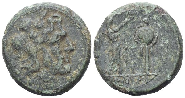 Roman anonymous, victoriatus, AR, 2,60 g; 15,7 mm; 6 h