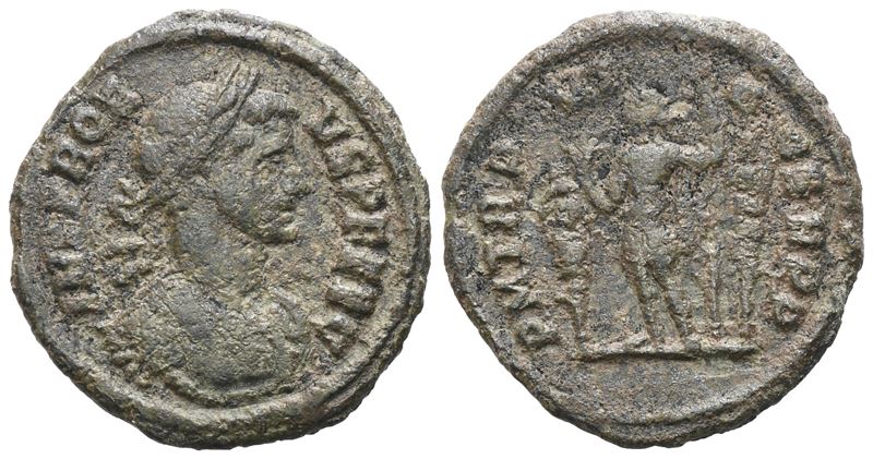 Probus (276-282), Quinarius, Rome, 281; Æ (2,08 G; 18 MM; 6 H)