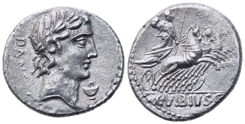 C. Vibius Pansa, Denarius, Rome, 90 Bc; Ar (3,69 G; 17,8 MM; 1 H)