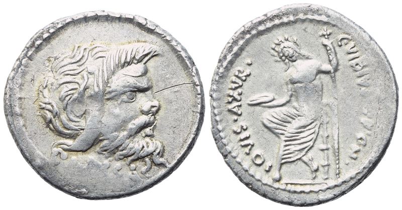 C. Vibius Pansa Caetronianus, Denarius, Rome, 48 Bc; Ar (3,54 G; 19,8 MM; 3 H)