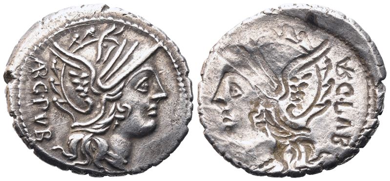 L. Sentius, Denarius, 101 BC; AR (3,92 g; 21,5 mm)