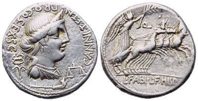 C. Annius And L. Fabius, Denarius, Rome, 82-81 Bc; Ar (3,88 G; 18,5 MM; 9 H)