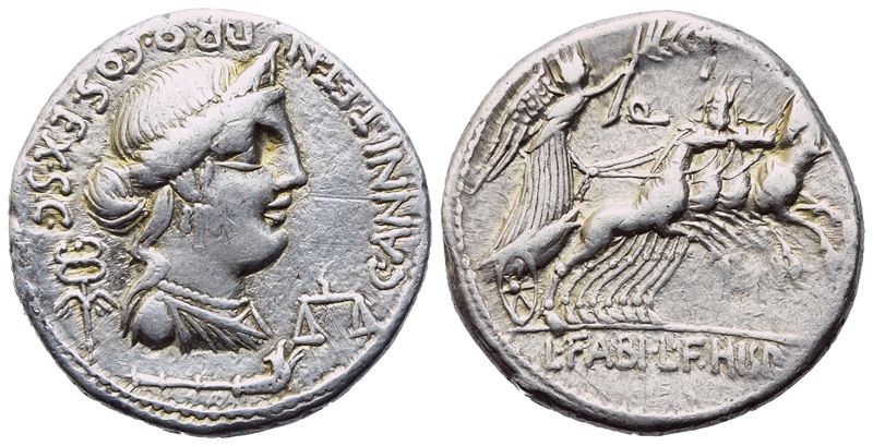 C. Annius And L. Fabius, Denarius, Rome, 82-81 Bc; Ar (3,88 G; 18,5 MM; 9 H)