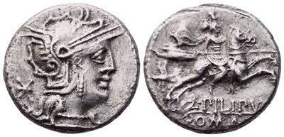 Q. Philippus, Denarius, Rome, 129 Bc; Ar (3,74 G; 16,6 MM; 1 H)