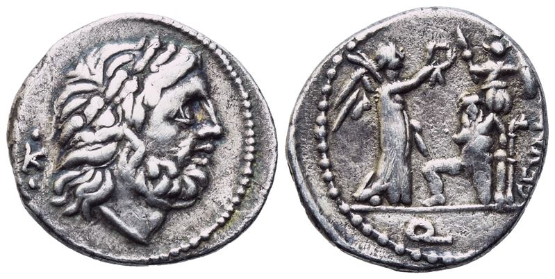 C: Fundanius, Quinarius, Rome, 101 Bc; Ar (1,90 G; 15,2 MM; 7 H)