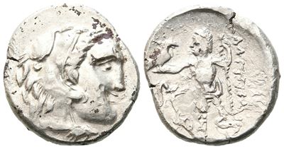 Kings Of Macedon, Alexander III ‘the Great’ (336-323 Bc). Ar Drachm (19 MM, 4.48 G).