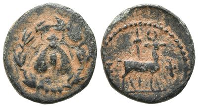 Ionia, Ephesos (tardo II–inizio I sec. a.C.), Moneta in bronzo (Æ)