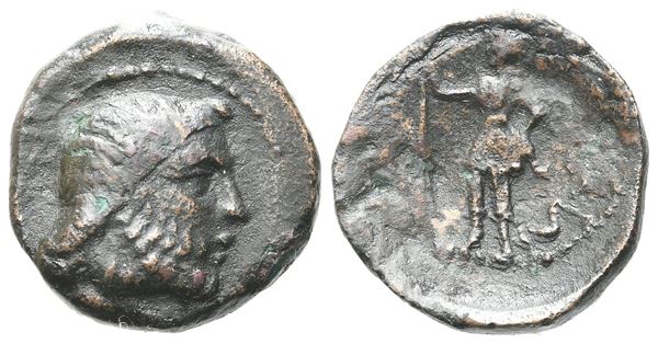 Islands of Sicily, Lipara, c. 2nd century BC. Æ (16mm, 3.19g).