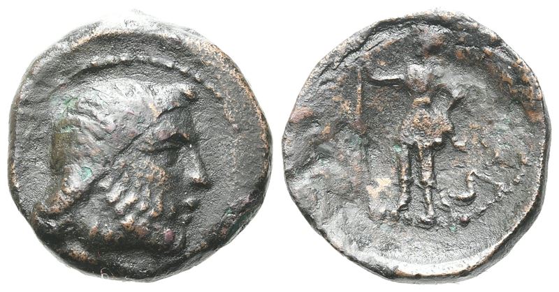 Islands Of Sicily, Lipara, C. 2nd Century Bc. Æ (16mm, 3.19g).