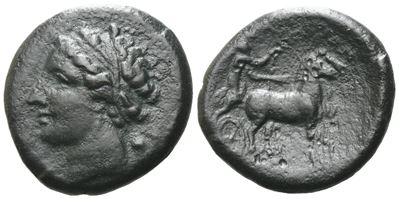 Sicily, Messana, 317-311 Bc. Æ (25mm, 9.04g).
