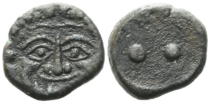 Sicily, Himera, C. 430-420 Bc. Æ Hexas (19 MM, 8.85 G).