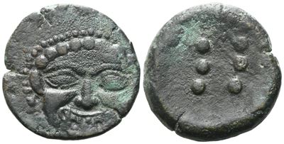 Sicily, Himera, C. 430-420 Bc. Æ Hemilitron (27.5mm, 16.62g).