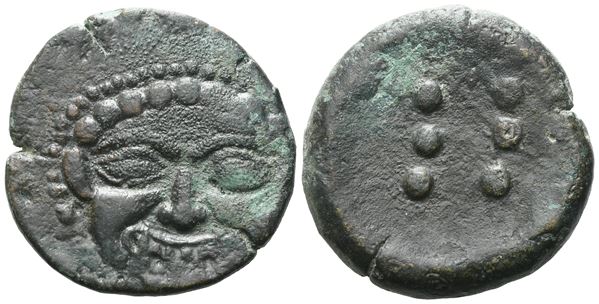 Sicily, Himera, c. 430-420 BC. Æ Hemilitron (27.5mm, 16.62g).