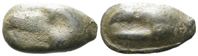 Sicily, Akragas, C. 440-430 Bc. Æ Cast Onkia (16 MM, 4.66 G).