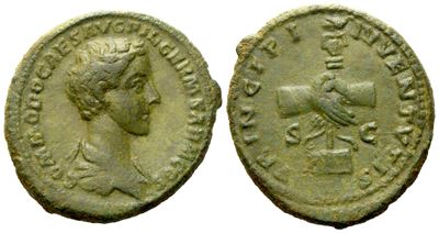 Commodus Caesar, As Struck Under Marcus Aurelius, Rome, Ad 166-167; Æ (g 12,18; MM 27)