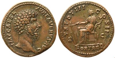 Lucius Verus, Sestertius romano, Roma, 162–163 d.C.