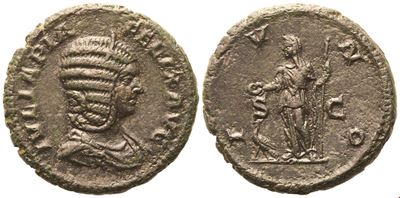 Giulia Domna, As (11,75 g; 26,4 mm), Roma, 211-217 d.C.