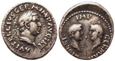 (Becker Forgery) Vitellius (69), Denarius romano imperiale, AR