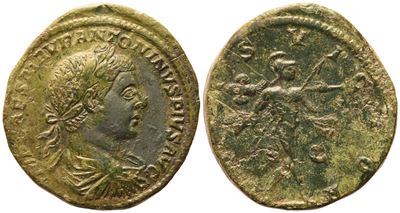 Elagabal (218-222), Sestertius, Rome, Undated;
