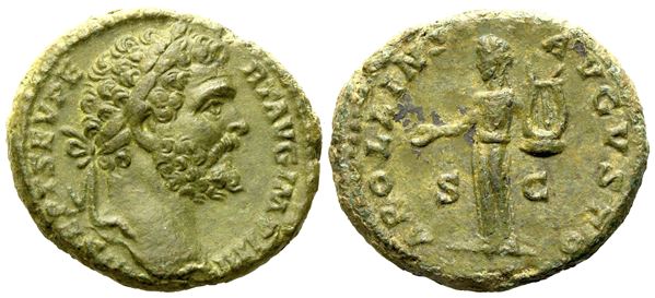 Septimius Severus (193-211), As, Rome, AD 194; Æ (g 11,37; mm 26)