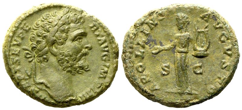 Septimius Severus (193-211), As, Rome, Ad 194; Æ (g 11,37; MM 26)