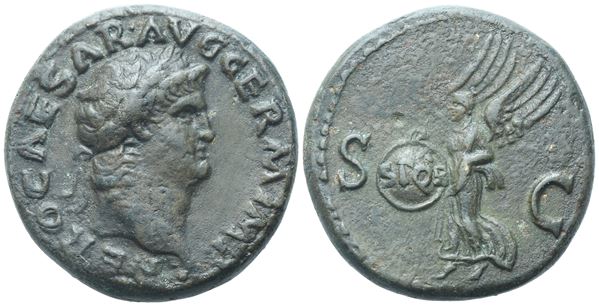 Nero (54-68), As, Rome, 65;  Æ (12,80 g; 26 mm; 6 h)