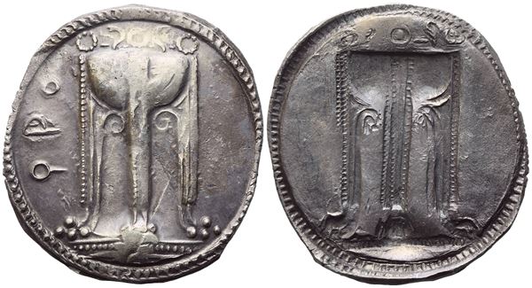 Bruttium, Kroton, Stater, c. 530-500 BC; AR (8,17 g; 29 mm)