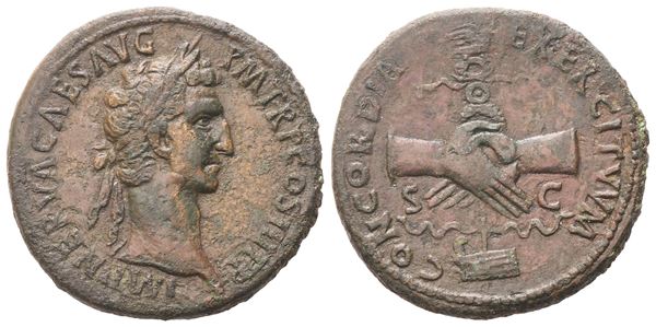 Nerva (96-98), Sestertius, Rome, 97; Æ (25,48 g; 34 mm; 6 h)