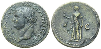Titus (79-81), Sestertius, Rome, 80-81; Æ (21,41 G; 35 MM; 6 H)