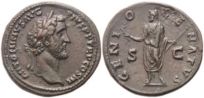 Antoninus Pius (138–161), Sesterzio (Æ), Roma, 140–143