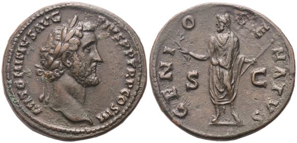 Antoninus Pius (138-161), Sestertius, Rome, 140-143; Æ (25,02 g; 34,8 mm; 6 h)