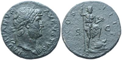 Hadrian (117-138), Sestertius, Rome, Ad 125-127; (24,67 G; 33 MM; 6 H)