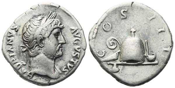 Hadrian (117-138), Denarius, Rome, 125-127; AR (3,37 g; 17,5 mm; 6 h)