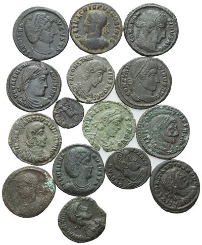 Lot Of 15 Roman Æ Coins To Be Catalogued. Lot Sold As Is, No Returns.