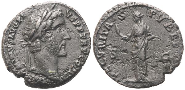 Antoninus Pius (138-161), As, Rome, 145-161; Æ (8,78 g; 25,6 mm; 12 h)