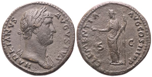 Hadrian (117-138), As, Rome, 132-134; Æ (11,77 g; 26 mm; 12 h)