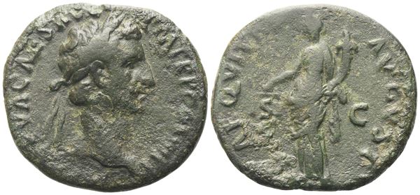 Nerva (96-98), As, Rome, 97; Æ (8,29 g; 26,8 mm; 6 h)