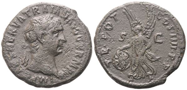 Trajan (98-117), As, Rome, 101-102; Æ (11,46 g; 28 mm; 6 h)