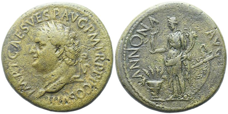 Titus (79-81), Sestertius, Rome, 81-82; Æ (24,63 G; 34 MM; 6 H)