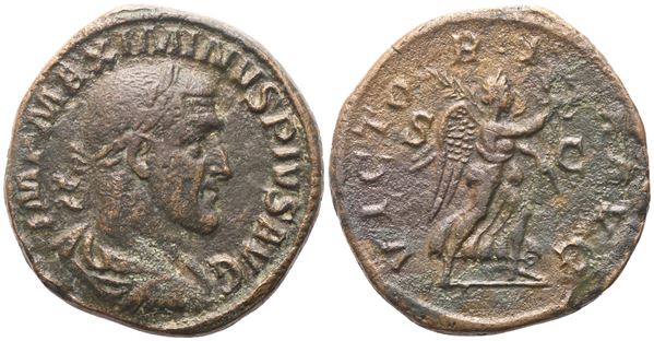 Maximinus I (235-238), Sestertius, Rome, 236; Æ (21,15 g; 31,2 mm; 12 h)
